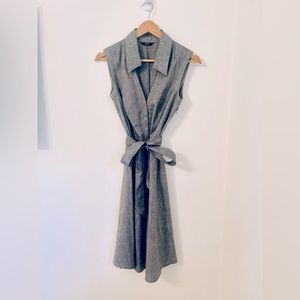 MARKS & SPENCER grey raw material dress. Size is 10 but fits like a 6